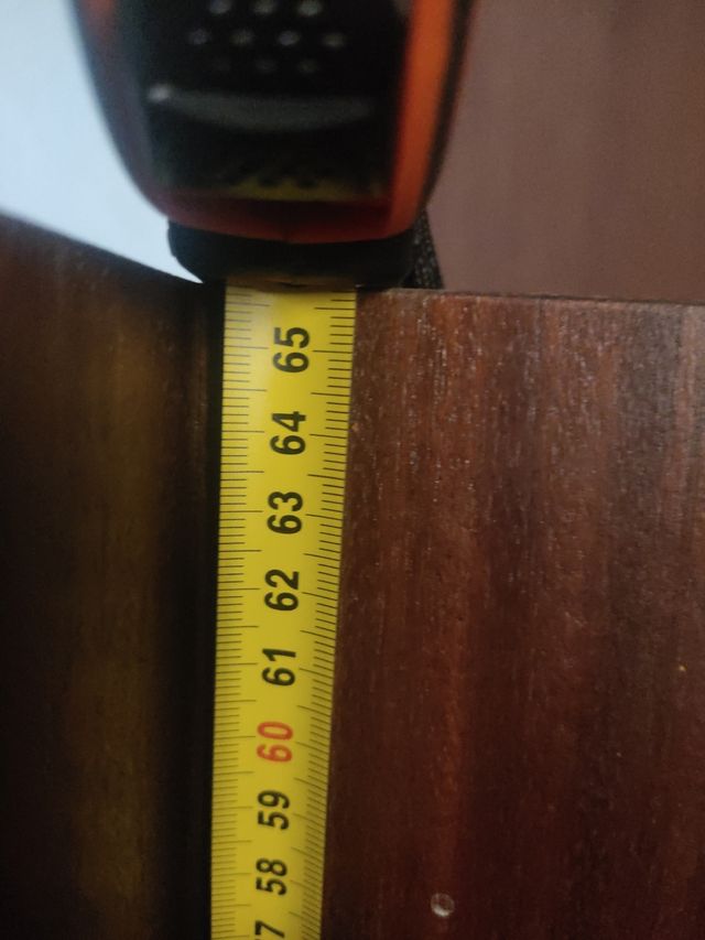 Juego de 2 patas de mesa de madera