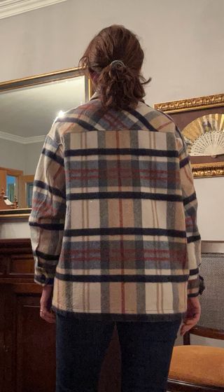 Sobrecamisa Zara cuadros