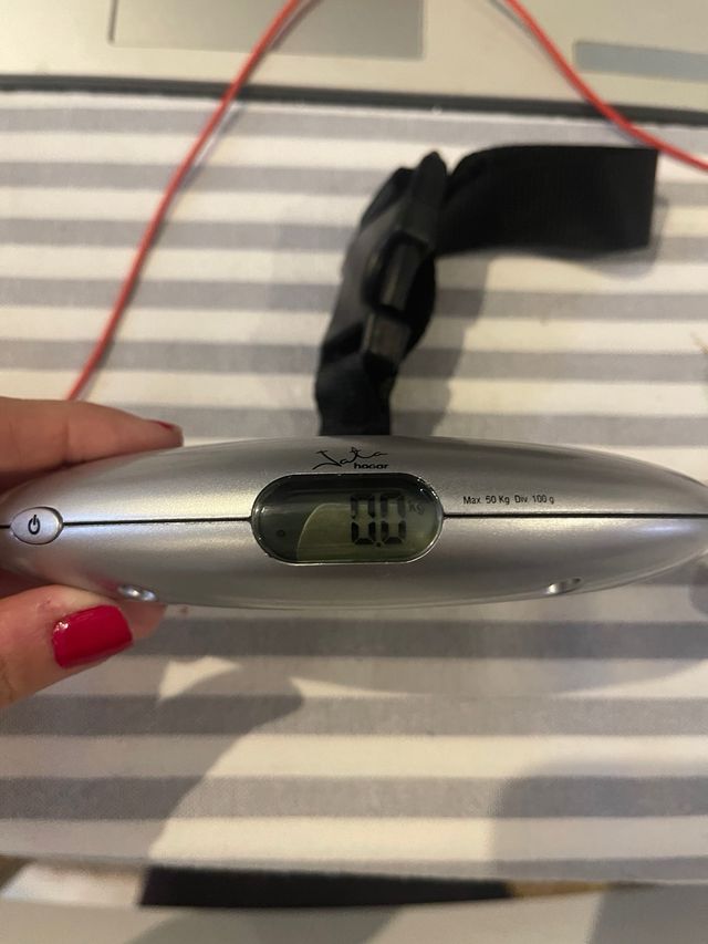 Báscula Jata Pesa Maletas Electrónica 50 Kg