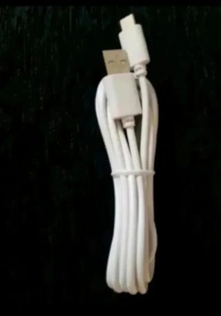 10 Cables USB Tipo C Blancos