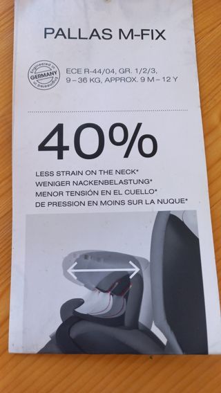 Silla coche Cybex Pallas M-fix Isofix