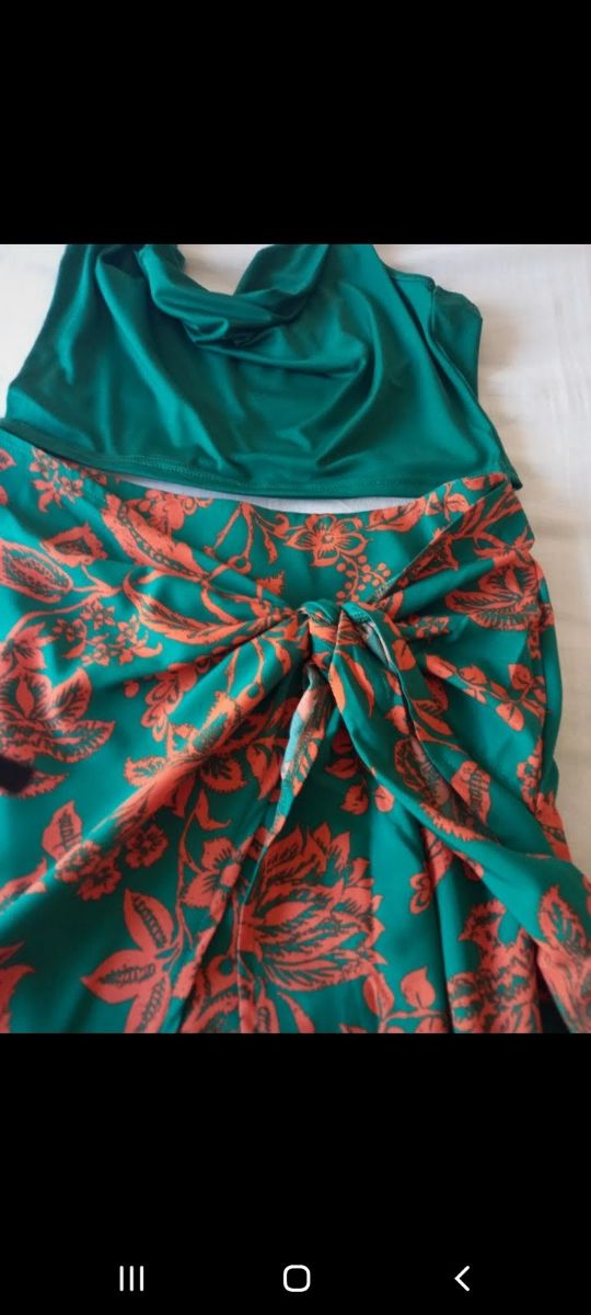 Conjunto Falda y Top Estampado