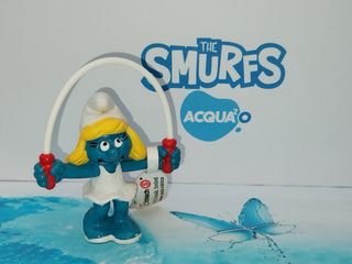 Puffi Puffetta salta Corda 20168 var. 2A Peyo 1982