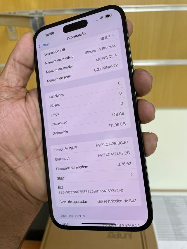 iPhone 14 Pro Max 128GB Space Gray -Bajamos precio