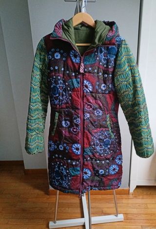 Anorak Desigual reversible largo