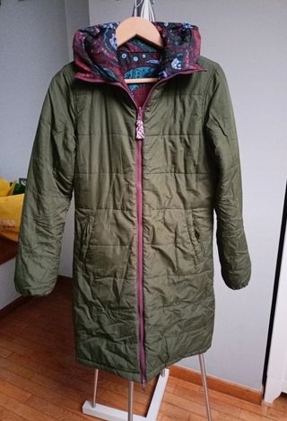 Anorak Desigual reversible largo