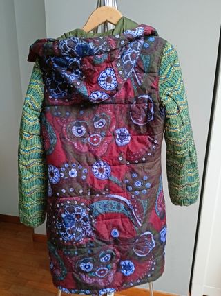 Anorak Desigual reversible largo