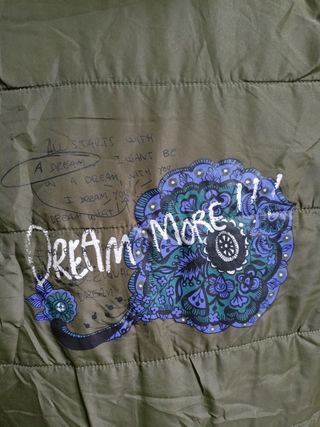 Anorak Desigual reversible largo