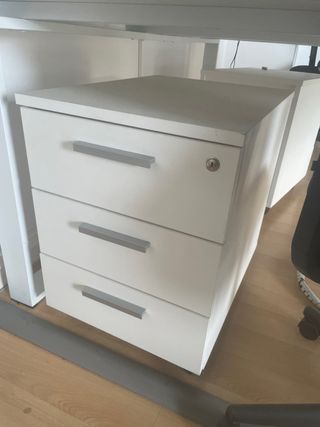 Cajonera de oficina con llave
