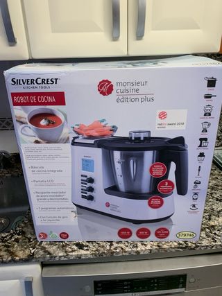 Robot Cocina Silvercrest Monsieur Cuisine nuevo