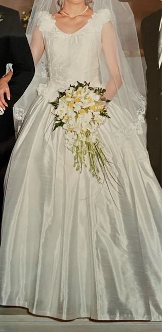 Vestido de Novia Seda Salvaje