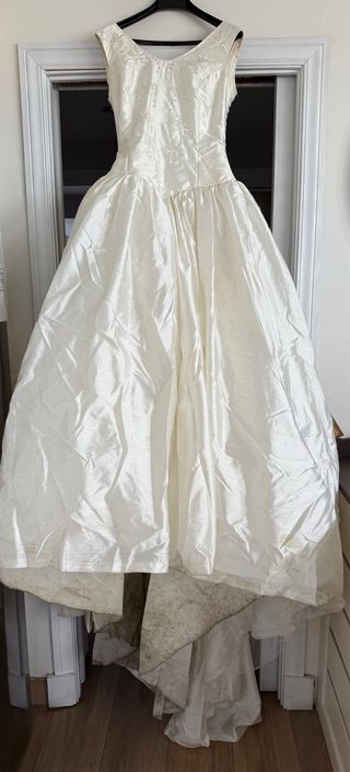 Vestido de Novia Seda Salvaje
