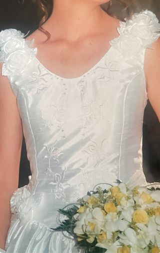 Vestido de Novia Seda Salvaje