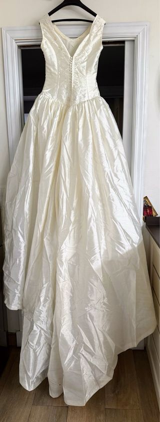 Vestido de Novia Seda Salvaje