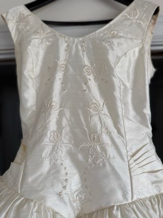 Vestido de Novia Seda Salvaje