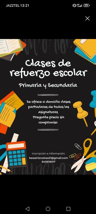 Clases particulares a domicilio