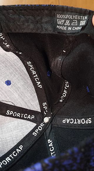 Gorra New York original, visera plana.