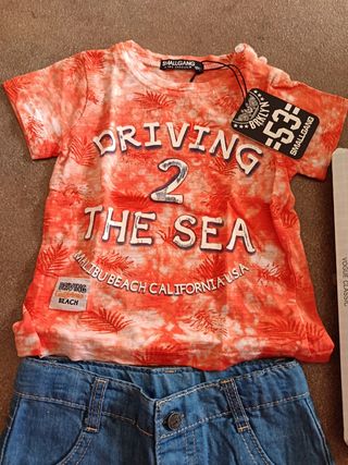 Completo Smallgang 18 mesi
T-shirt e short