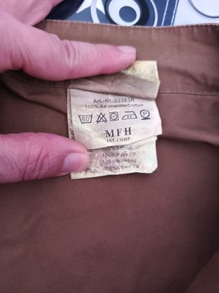 Camicia mimetica TAN