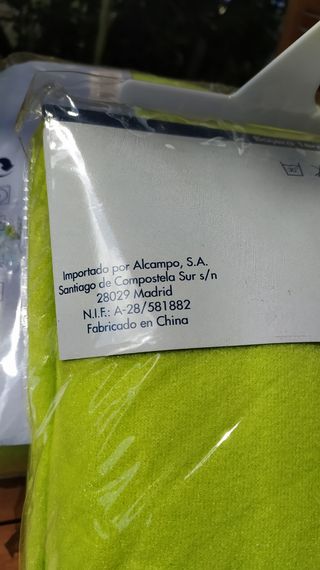 Sábana Bajera Térmica, nueva sin estrenar ,Verde