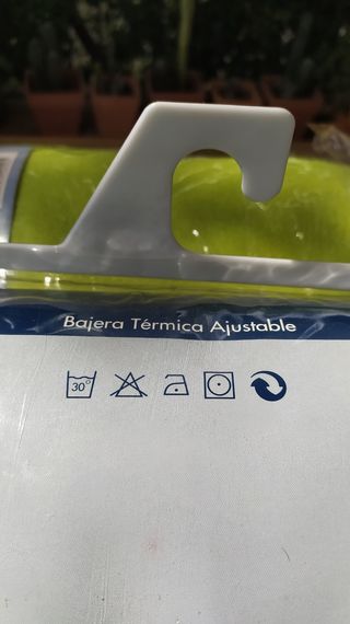 Sábana Bajera Térmica, nueva sin estrenar ,Verde