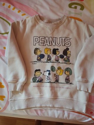 Conjunto Sudadera y Pantalón Snoopy Zara.Talla 8-9
