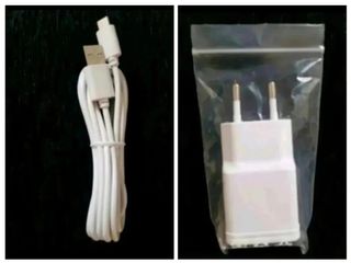 Cargador y Cable Tipo C Blanco