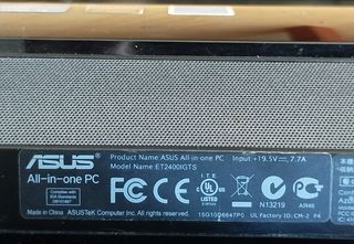 Ordenador sobremesa táctil Asus negro