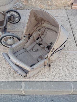 Conjunto Bebecar: Silla + Capazo + Maxi-Cosi
