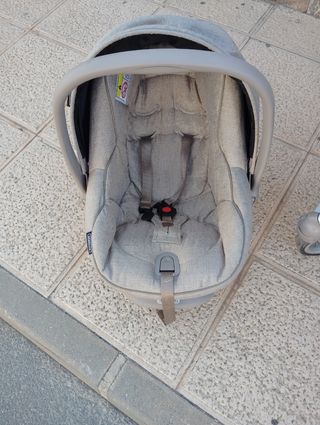 Conjunto Bebecar: Silla + Capazo + Maxi-Cosi
