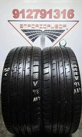 -215 45 18 V CONTINENTAL RUEDA AL 90% VIDA UTIL