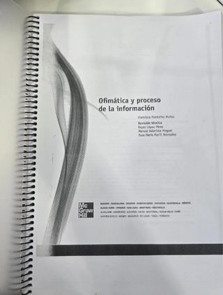 ofimatica y proceso de la información