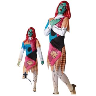 Disfraz Muñeca Sally Pesadilla Vestido Talla S/M