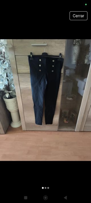 Mallas vestir negras talla M