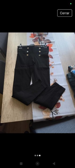 Mallas vestir negras talla M