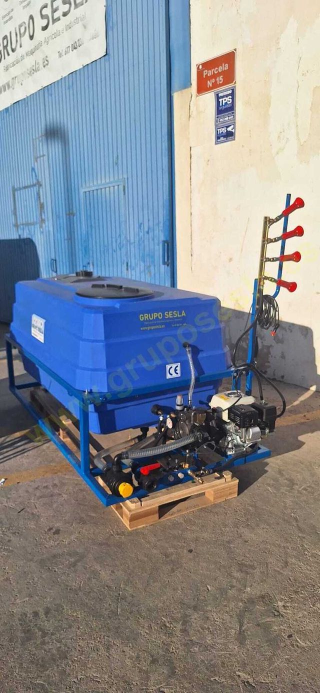 BANCADA DE 1000 LITROS CON REMOLQUE TANDEM TODO TE