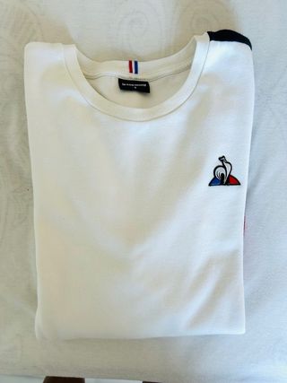 Sudadera Le Coq Sportif Blanca