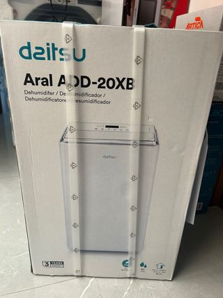 Deshumidificador Daitsu Aral ADD-20XB