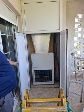 Puertas PVC para armario exterior o interior