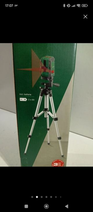 A estrenar Nivel Láser Parkside con Trípode