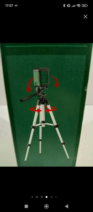 A estrenar Nivel Láser Parkside con Trípode