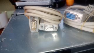 2x Cable Serie DB9 RS232 Macho/Hembra