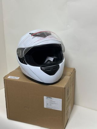 Casco Moto Integral Favoto Blanco