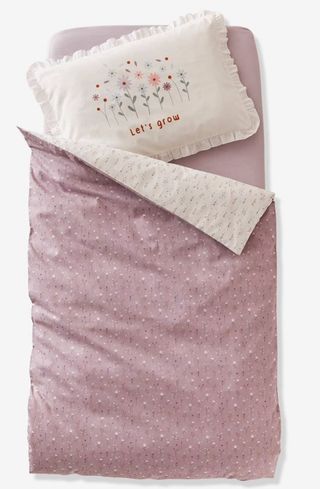 Funda nórdica cuna + funda cojín+ chinchonera