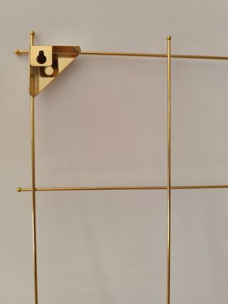 Tablero Notas y  Fotos Metal Dorado