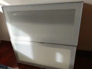 Armario Pared Metod Hejsta Vidrio Blanco ikea