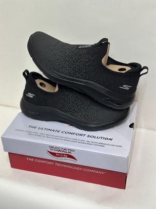 Zapatillas Skechers Go Walk Hombre Negras