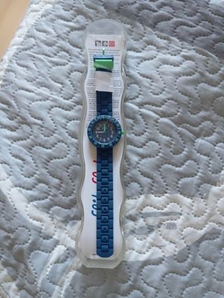Reloj Flik Flak Analógico Azul/Verde 