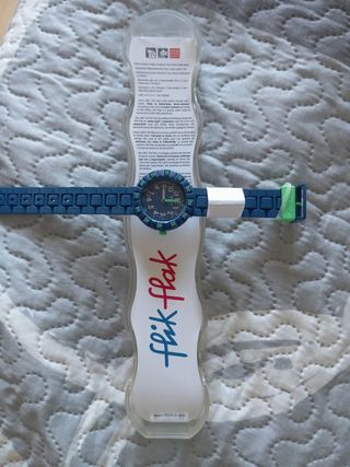 Reloj Flik Flak Analógico Azul/Verde 