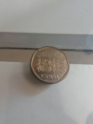Monedas Antiguas Juan Carlos I, 500 y 25 pesetas